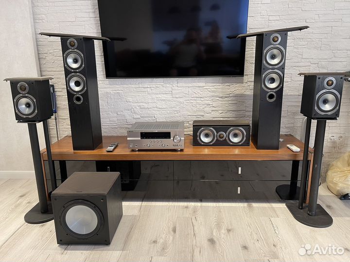 Домашний кинотеатр, yamaha, monitor audio