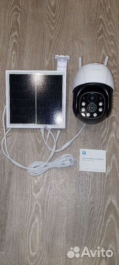 Камера видеонаблюдения на солнечных батареях