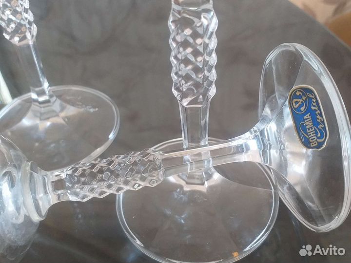 Фужеры Чехия Богемия