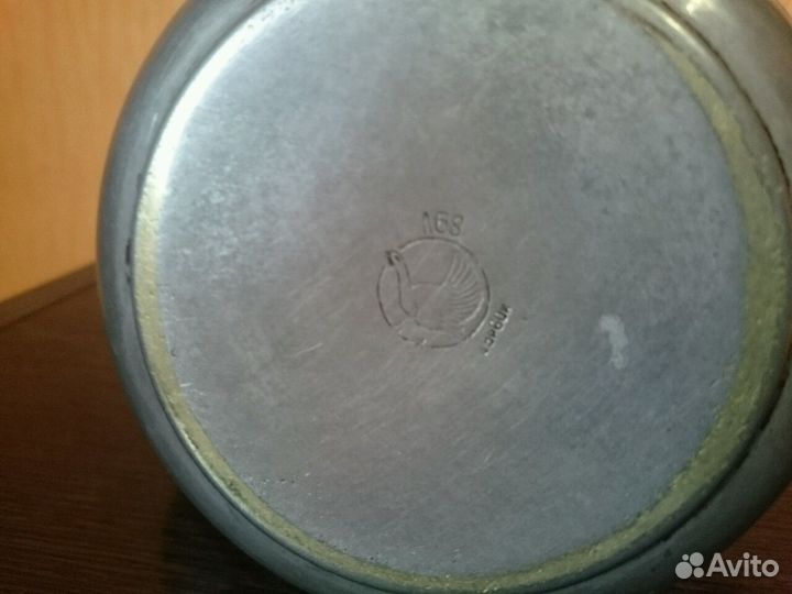 Мельхиоровый чайник сахарница Кольчугино