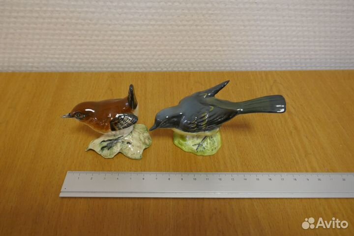 Фарфоровые статуэтки Птицы