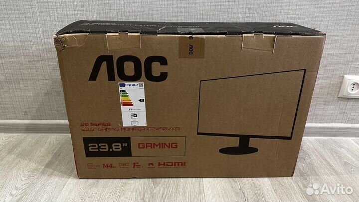 Новый Игровой AOC gaming G2490VXA 144Гц (24 дюйм)