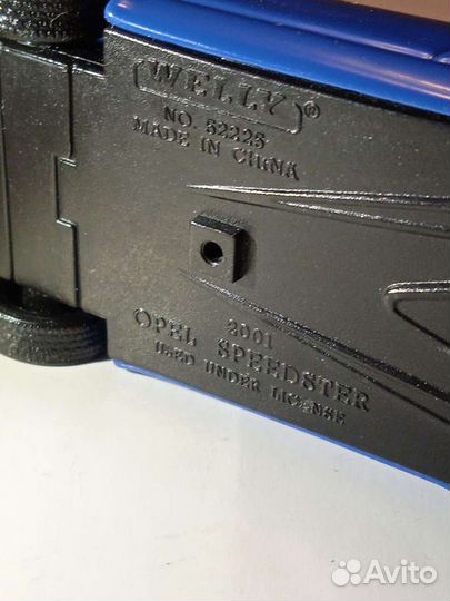 Модель Opel speedster