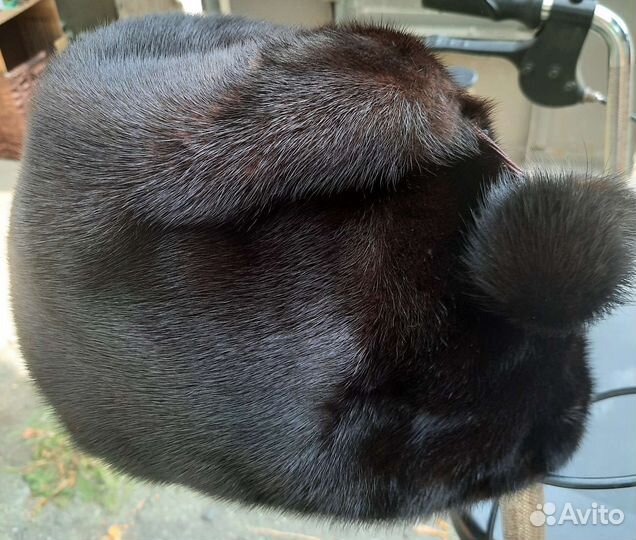 Шапка норковая женская