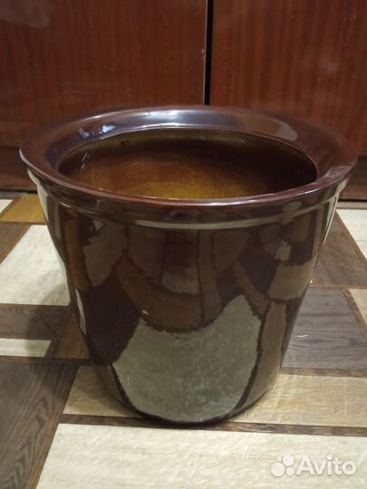 Вазон керамический