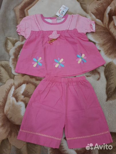 Летний комплект для девочки