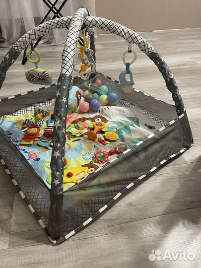 Детский игровой коврик складной