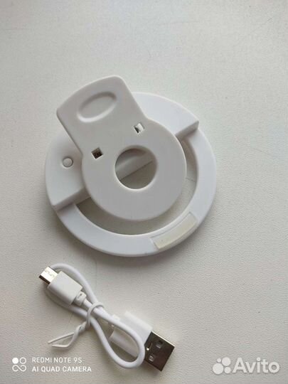 Светодиодное кольцо для селфи SG-11 белое