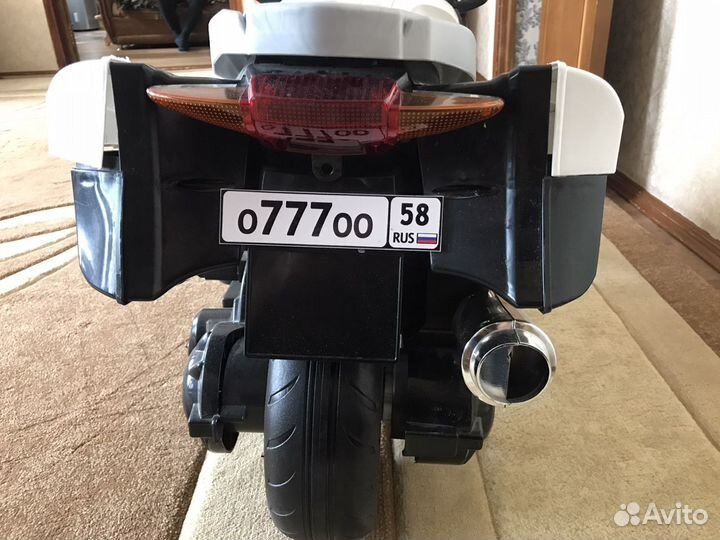 Детский электромобиль мотоцикл BMW R1200RT