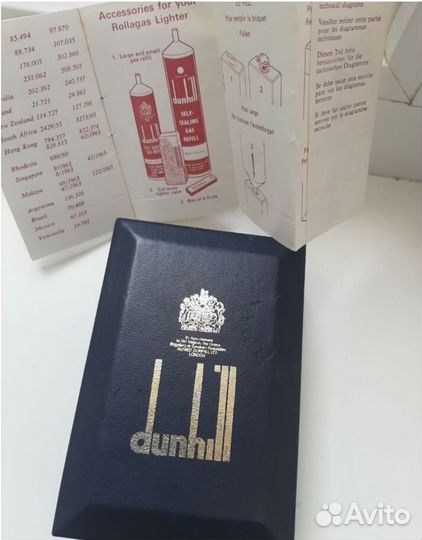 Зажигалка Dunhill, Switzerland