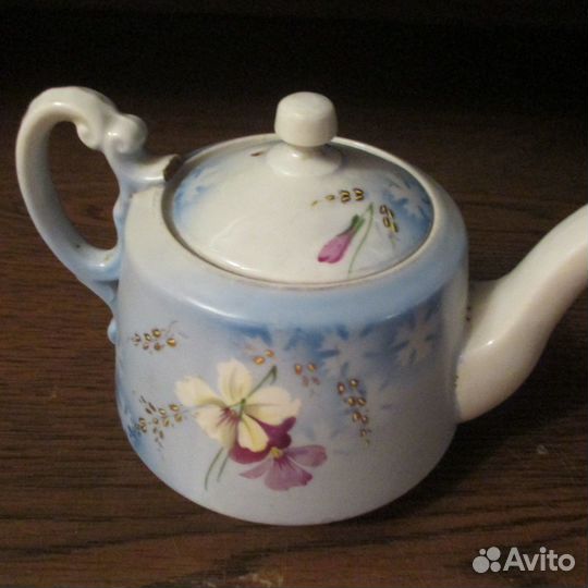 Советский фарфор чайник довоенный дулево