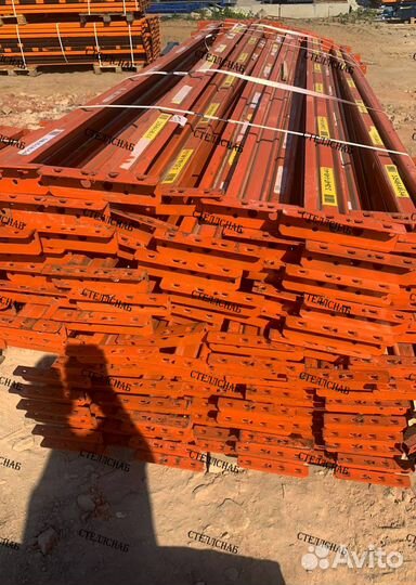 Металлические стеллажи для склада Европлюс б/у лот