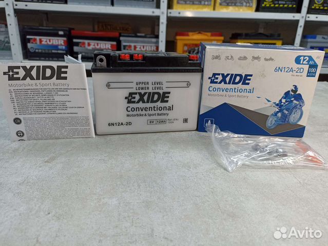 Аккумуляторы exide 12Ah