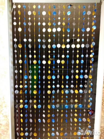 Декоративная штора занавес