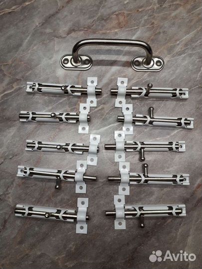 Шпингалет белый