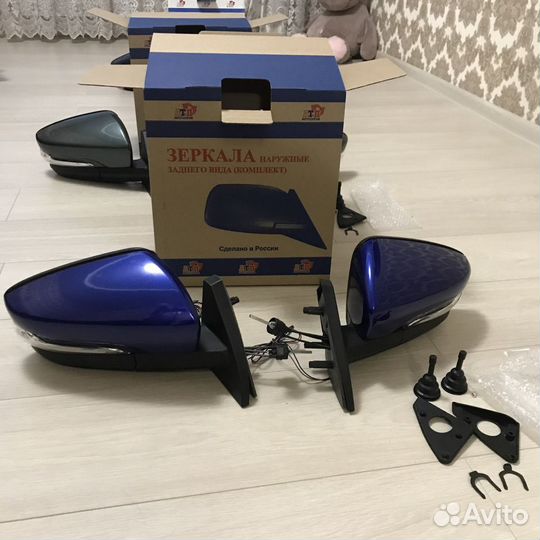 Зеркала от Гранты на ваз 2114