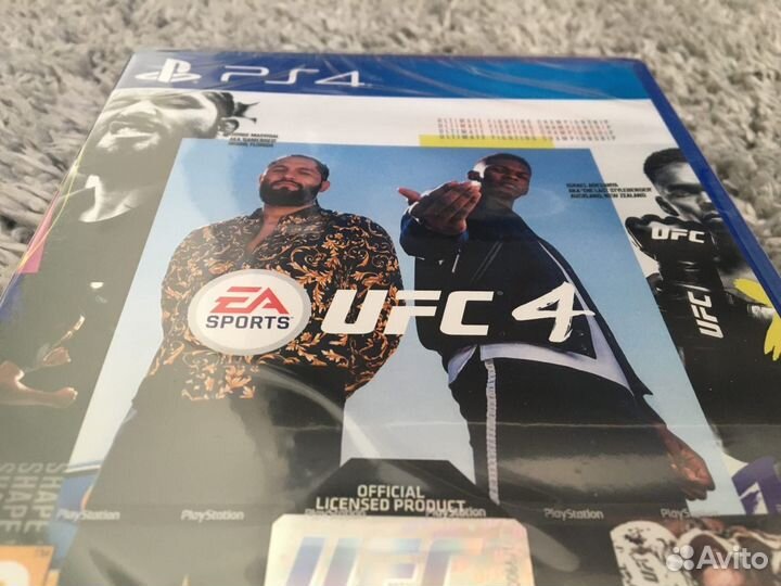 Ufc 4 новый ps4 ps5