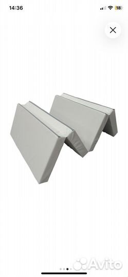 Мат гимнастический спортивный складной