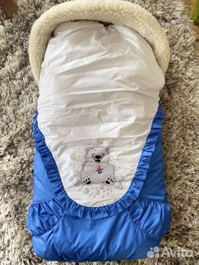 Конверт на выписку зимний