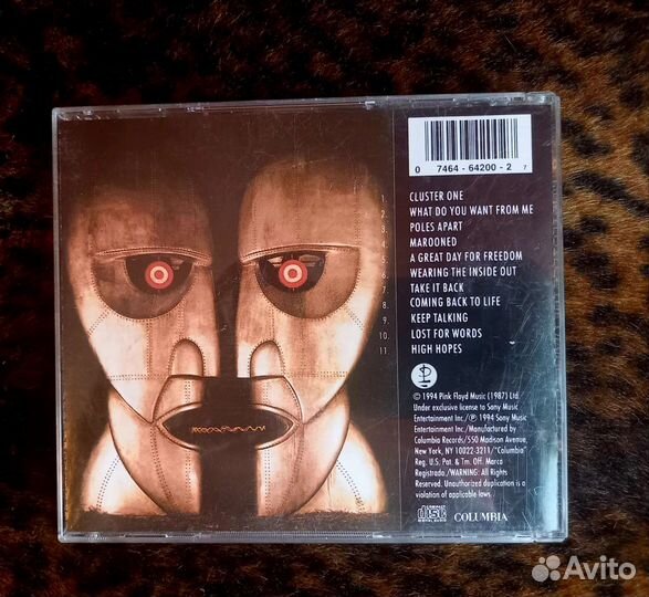 Pink floyd The division bell