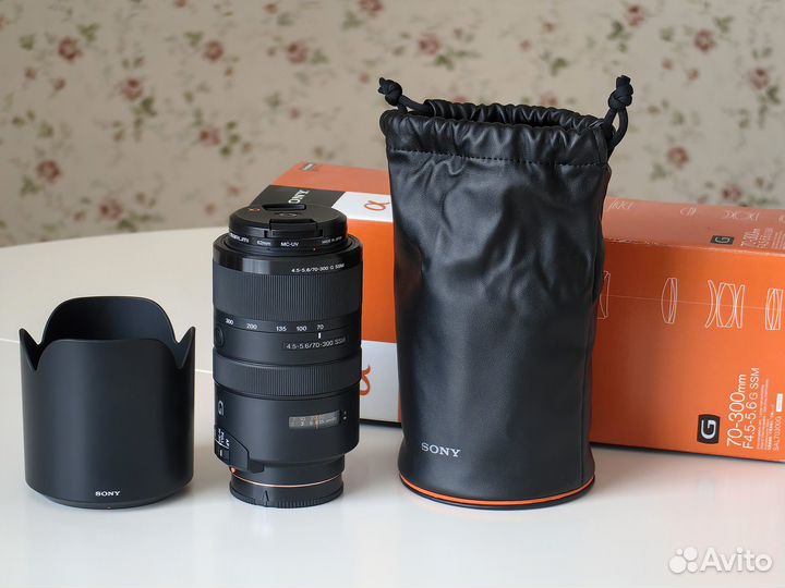 Новый объектив Sony A 70-300 f4.5-5.6G SSM