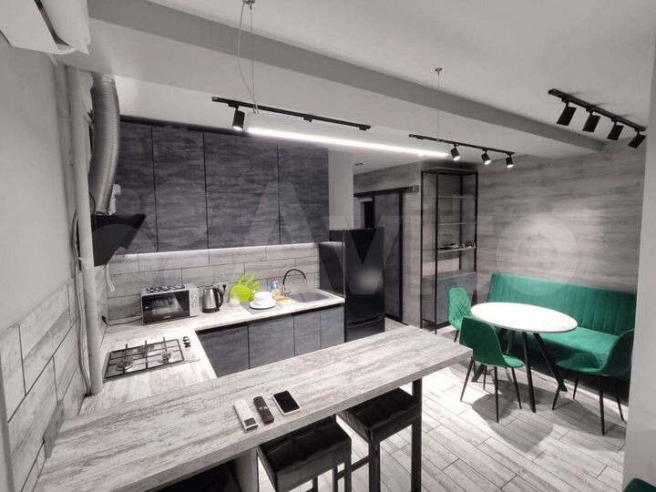 1-к. апартаменты, 40 м², 3/6 эт.