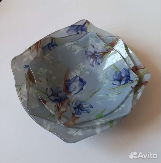 2 Набора салатников из 3-х штук, новый