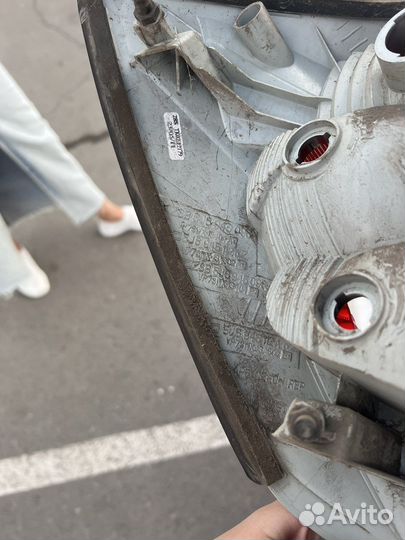 Фонарь задний skoda fabia