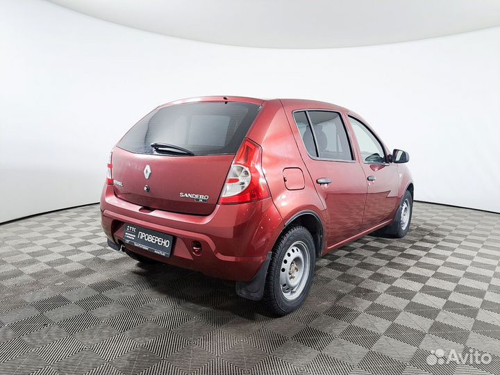 Renault Sandero 1.4 МТ, 2011, 177 085 км