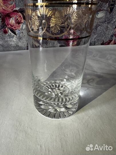 Хрустальный стакан богемия