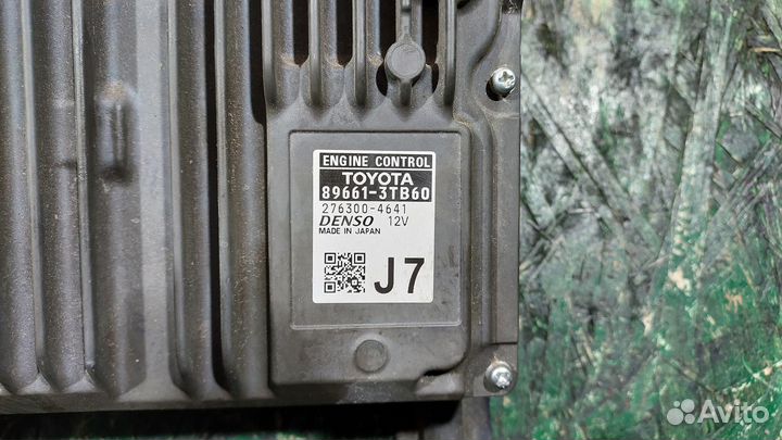 Блок управления двигателем 89661-3TB60 camry V70 t