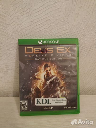 Deus Ex Mankind Divided Xbox One Series