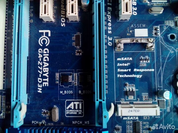 Сборка ga-z77 xeon e3 1270 память 16 gb