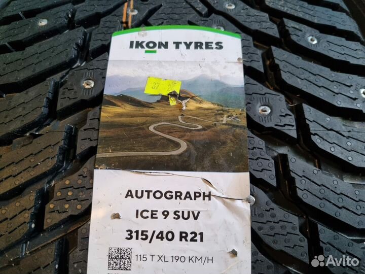 Ikon Tyres Autograph Ice 9 SUV 275/45 R21 и 315/40 R21 115T