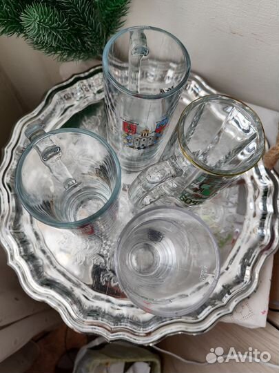 Пивные кружки Хейнекен Суздаль Бочкарев