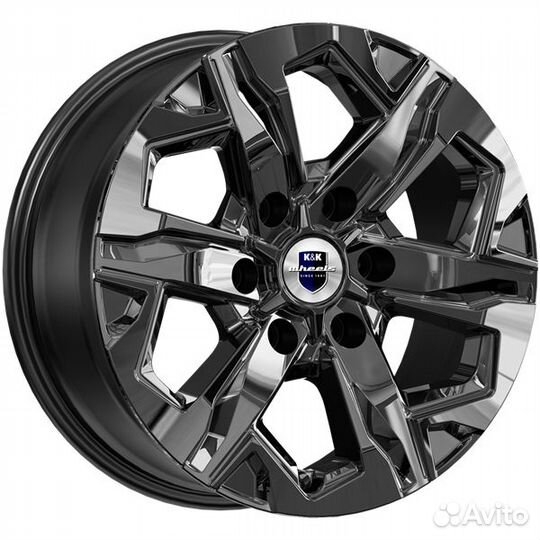 K&K Тейт : 7,5x17 6*139,7 Et:25 Dia:106,1 кварц