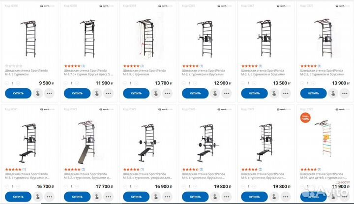 Шведская стенка М-3