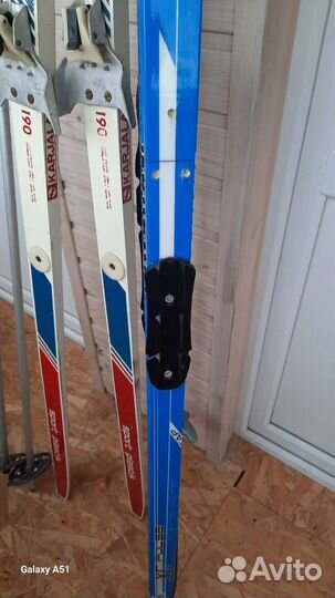 Лыжи беговые с ботинками