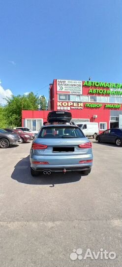 Багажник и бокс на крышу audi Q3