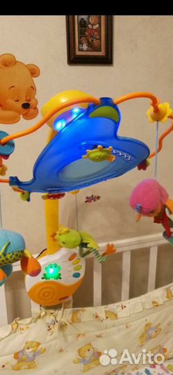 Музыкальный мобиль Tiny Love, с 2 ночниками