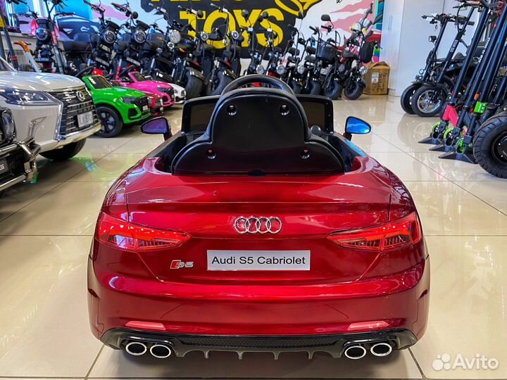 Электромобиль Audi S5 Cabriolet luxury 12V 2WD