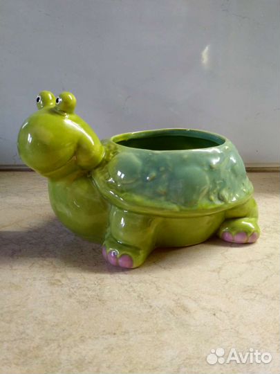 Кашпо черепаха