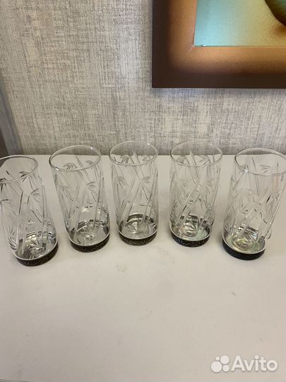 Хрустальные стаканы СССР