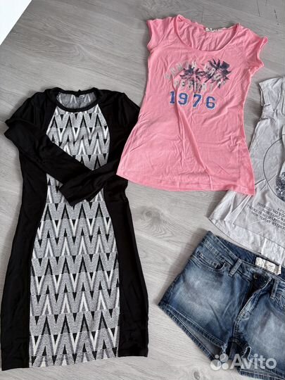 Вещи H&M пакетом на девушку р-р S в идеале