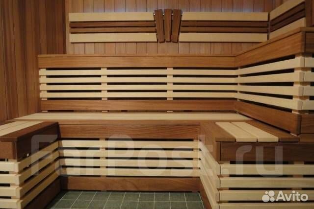 Полок для бани/липа/абаш/термополок