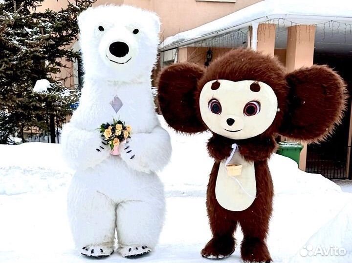 Умка и ушастик выезд на поздравление