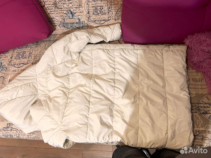 Пуховик длинный зимний женский