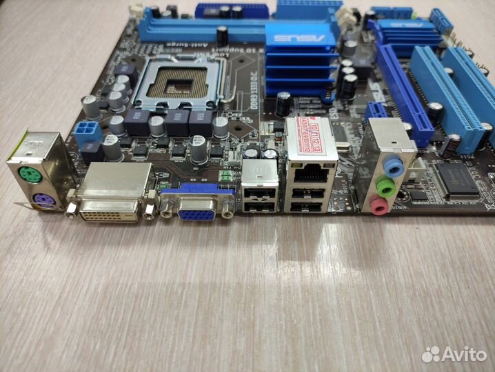 Материнская плата asus P5G41T-M LE, s775, DDR3
