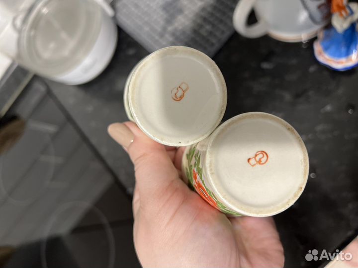 Фарфоровая статуэтка Олень Бемби Гжель СССР