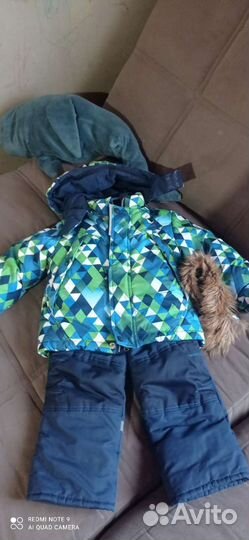 Костюм зимний для двойни 2шт в наличии